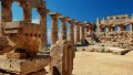 The Temple of Juno in the Valley of the Temples at Agrigento, Sicily