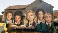 Derry Girls Mural, Derry, Ireland