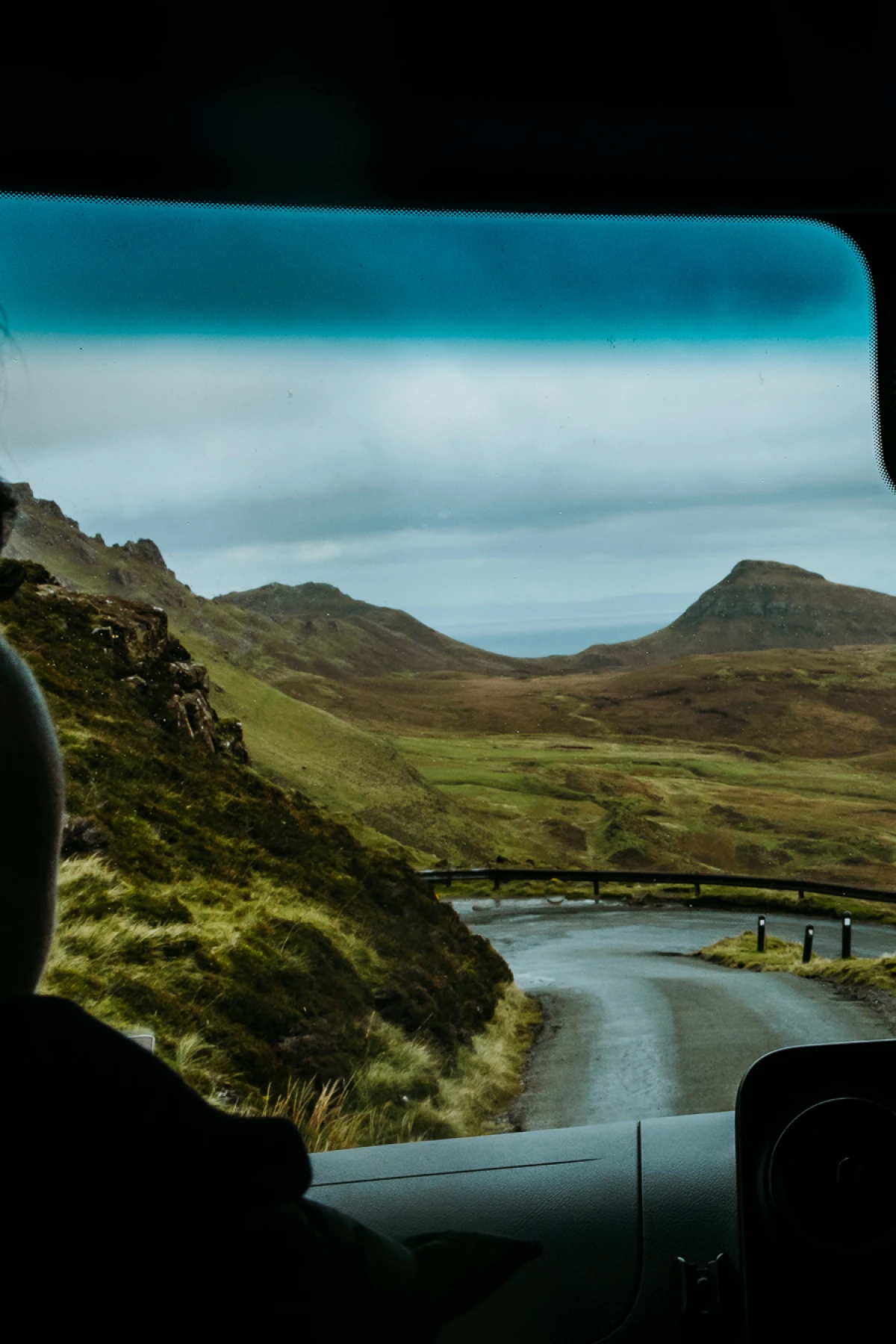 Skye from a bus