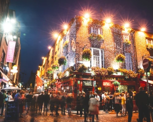 Dublin city streets