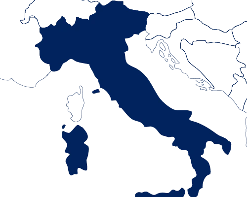 map of italy